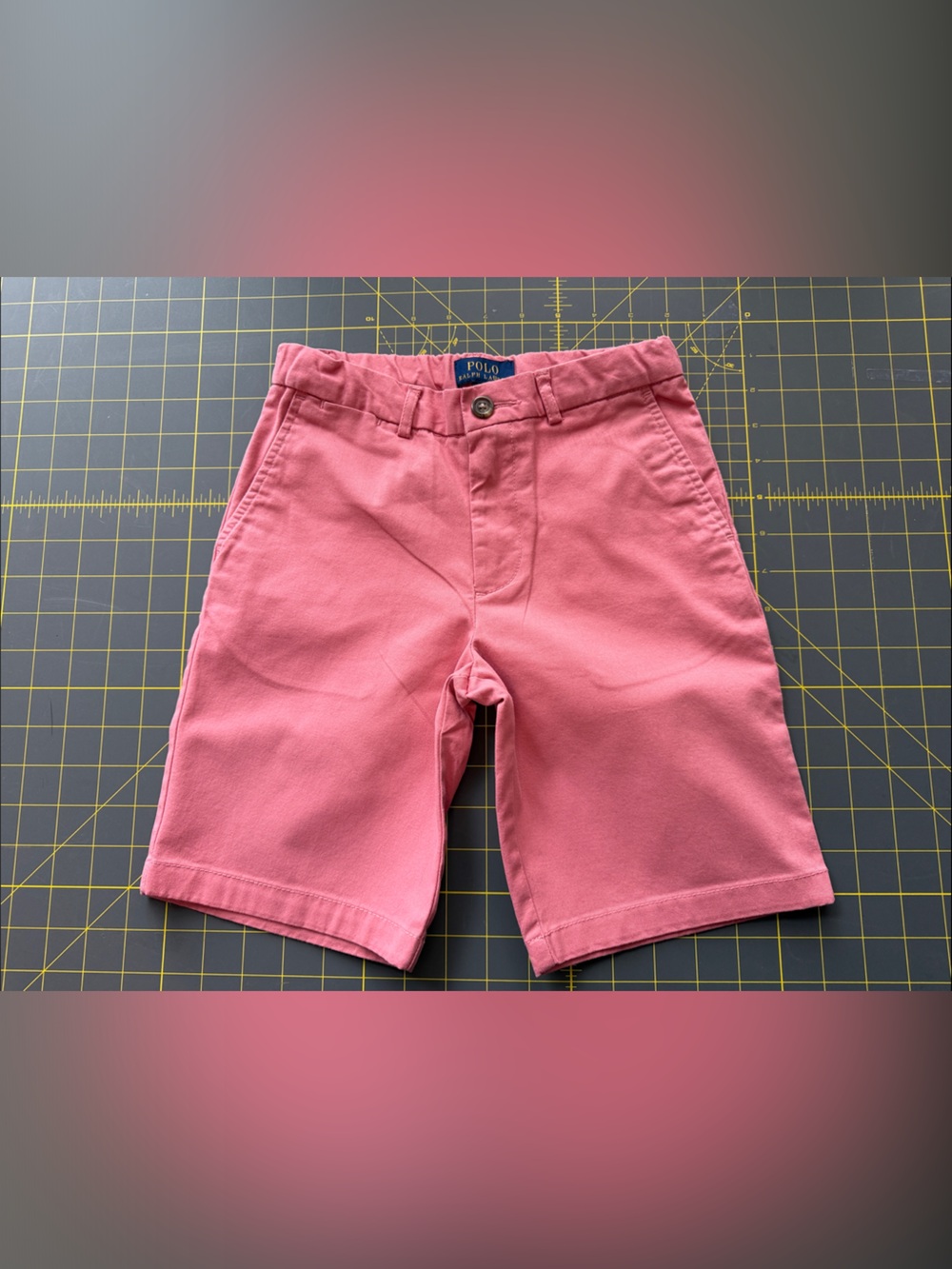 Polo by Ralph Lauren Coral Pink Cotton Shorts